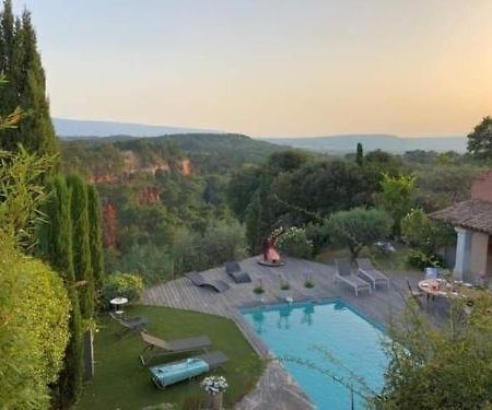 Terrasse Des Ocres Apartment Roussillon  Bagian luar foto