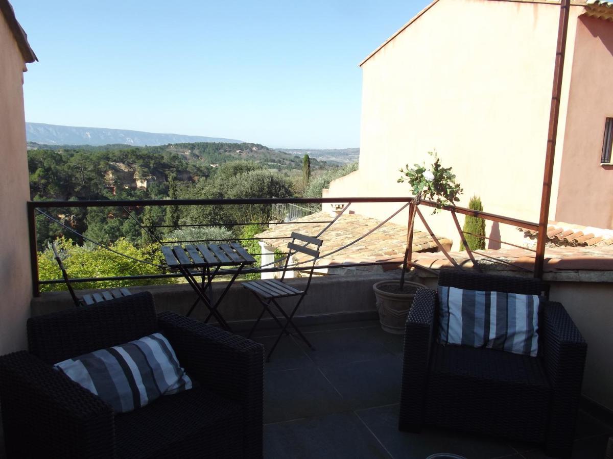 Terrasse Des Ocres Apartment Roussillon  Bagian luar foto